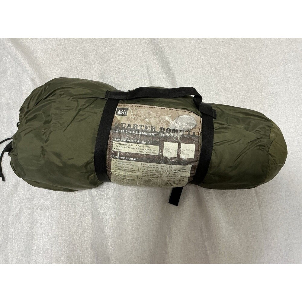 REI Quarter Dome T1 Ultralight 2 Person Tent 3 Season Backpacking Footprint 2009